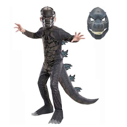 Fire Godzilla Kids Costume Halloween Cosplay