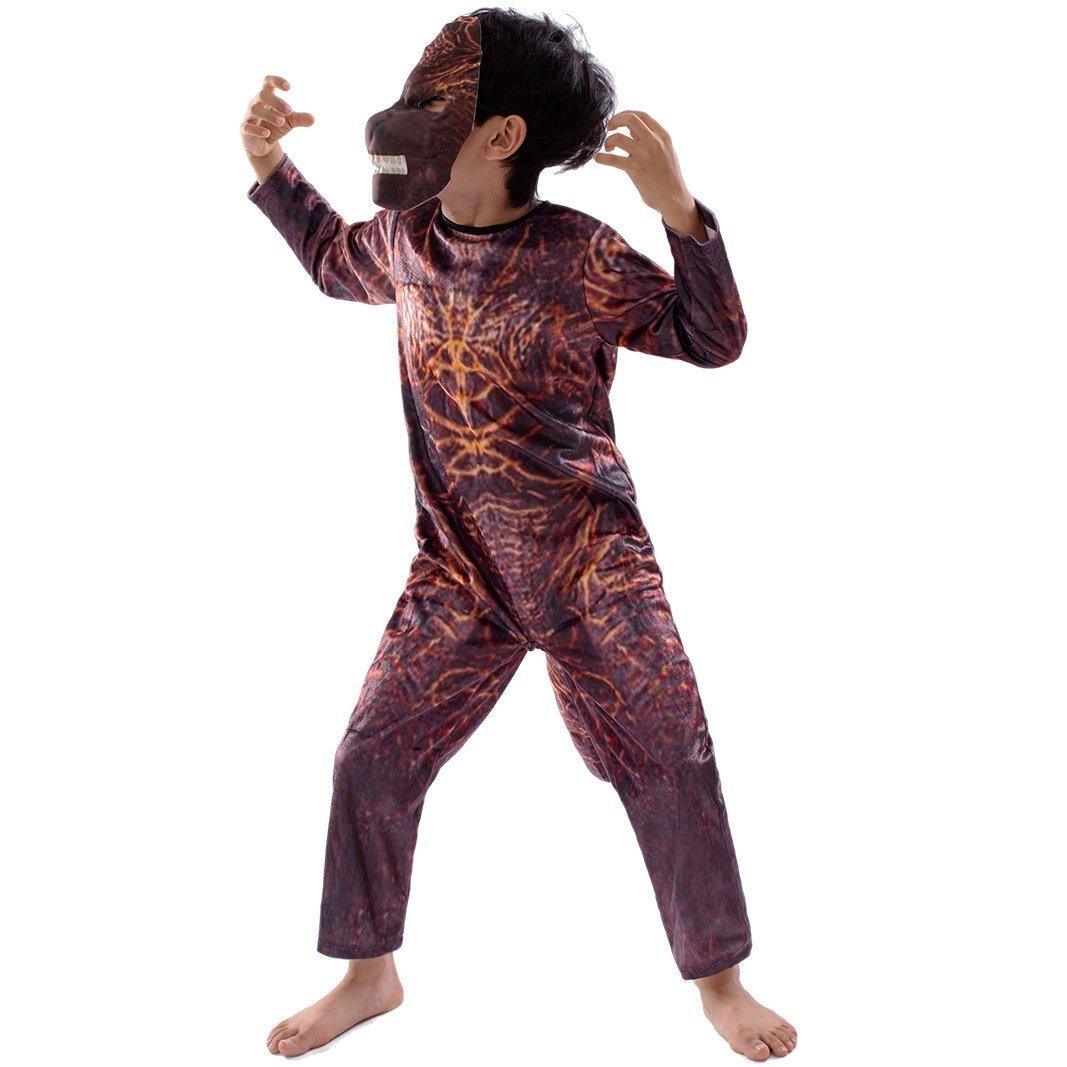 Fire Godzilla Kids Costume Halloween Cosplay