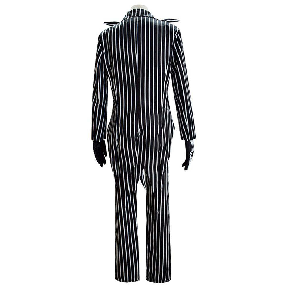 Jack Skellington Couples Costume Halloween Outfits Party Carnival Cosplay