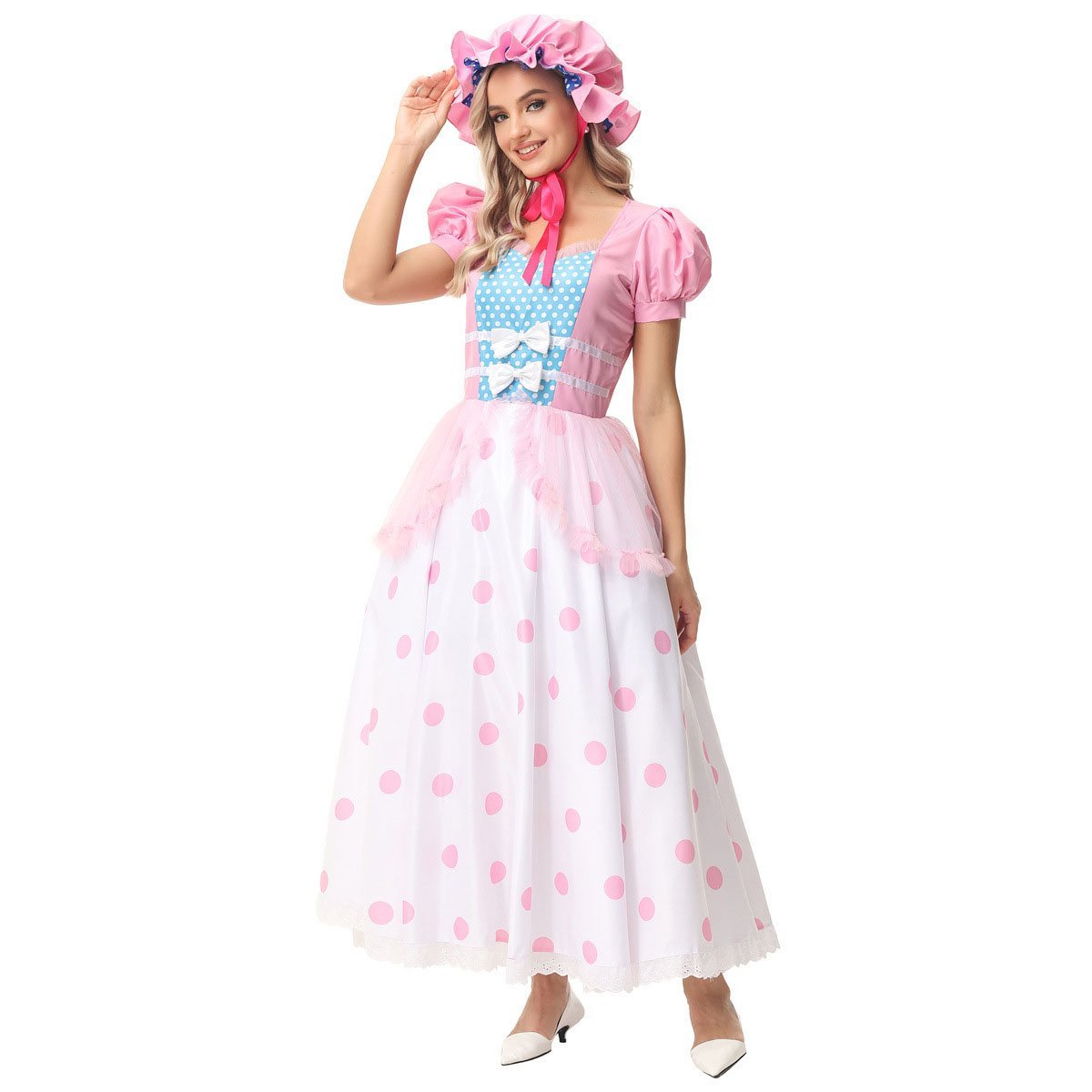 Toy Story 4 Little Bo Peep Cosplay Dress Halloween Costumes Outfit For Adult