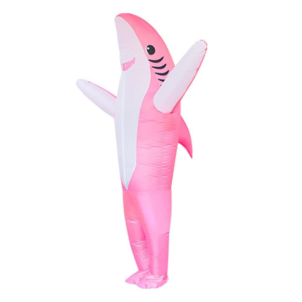 Funny inflatable shark costume Halloween Party for Adult Kids