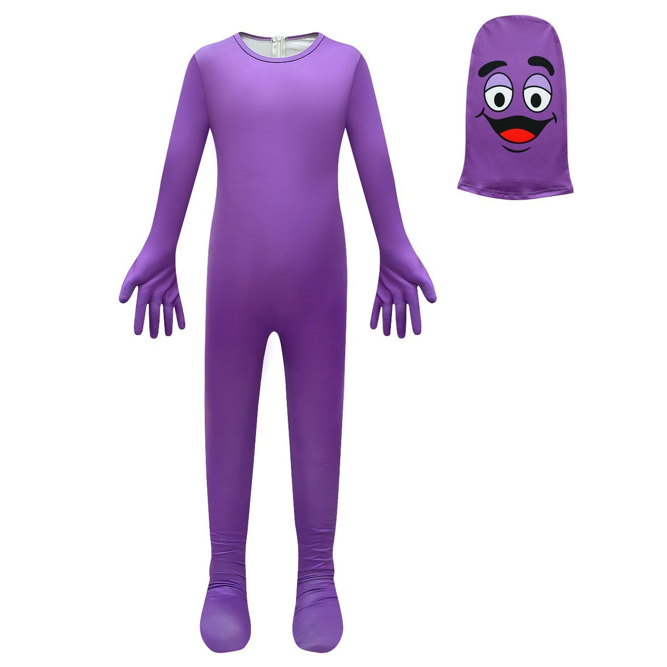 McDonald's Grimace Shake Costume Kids Boys Girls Cosplay Game Halloween