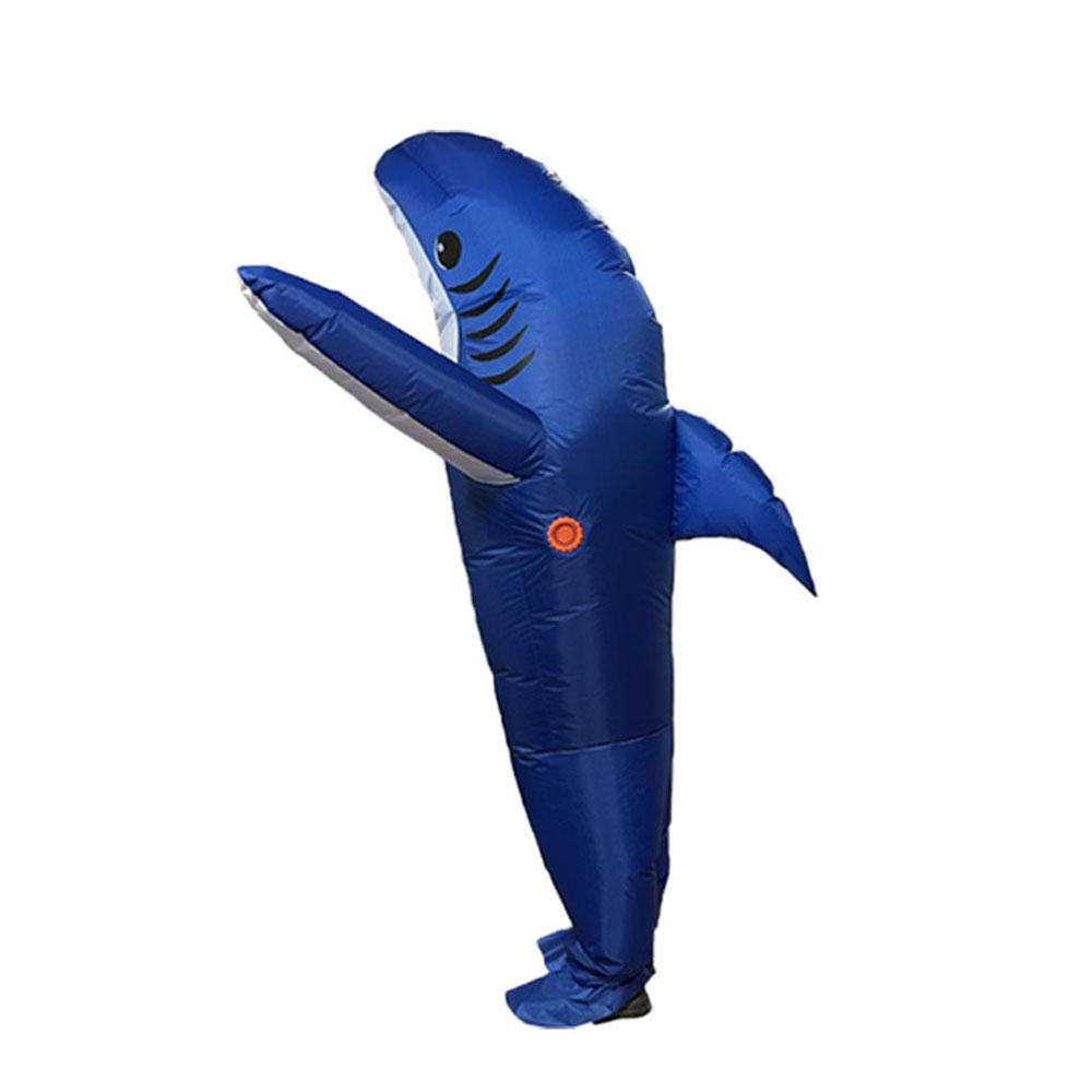 Funny inflatable shark costume Halloween Party for Adult Kids