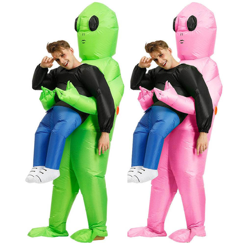 Funny inflatable Alien costume Halloween Party for Adult Kids