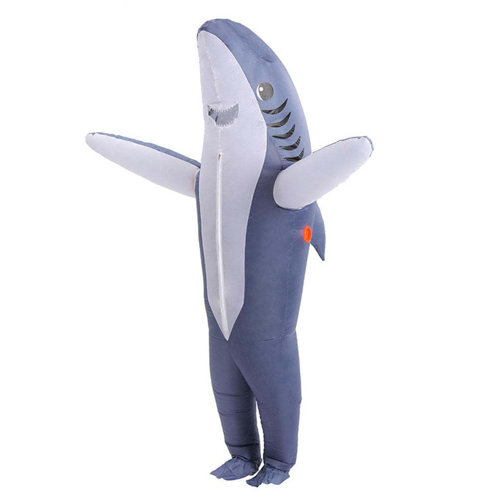 Funny inflatable shark costume Halloween Party for Adult Kids