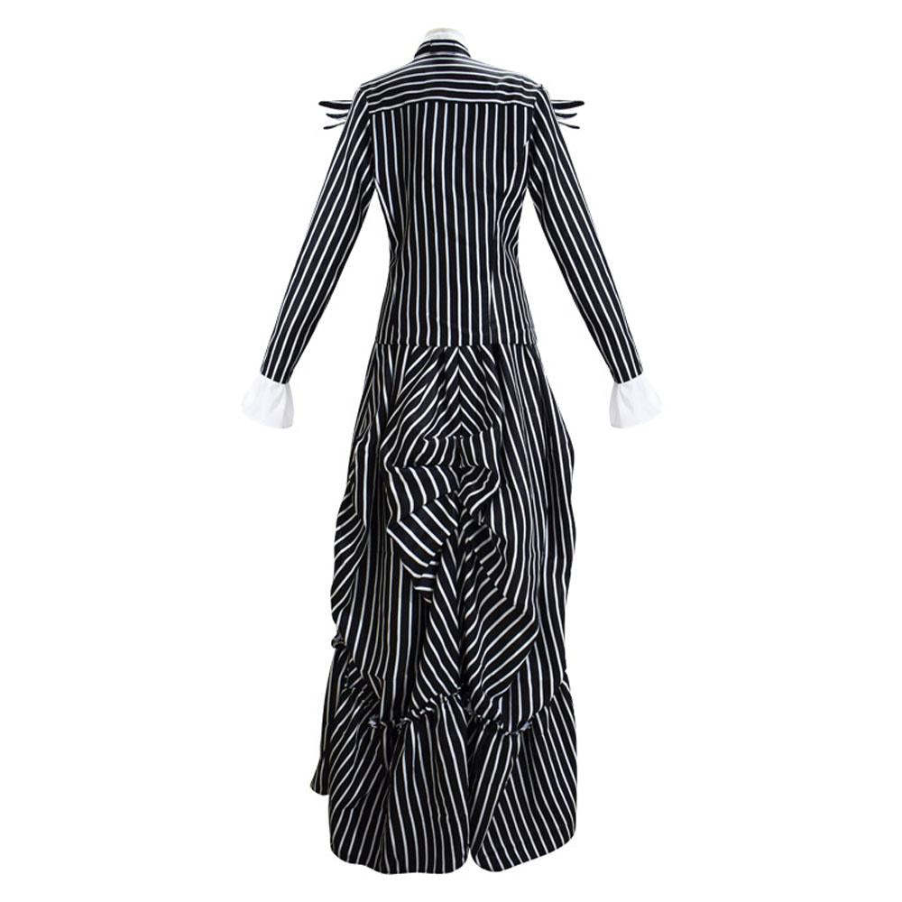 Jack Skellington Couples Costume Halloween Outfits Party Carnival Cosplay