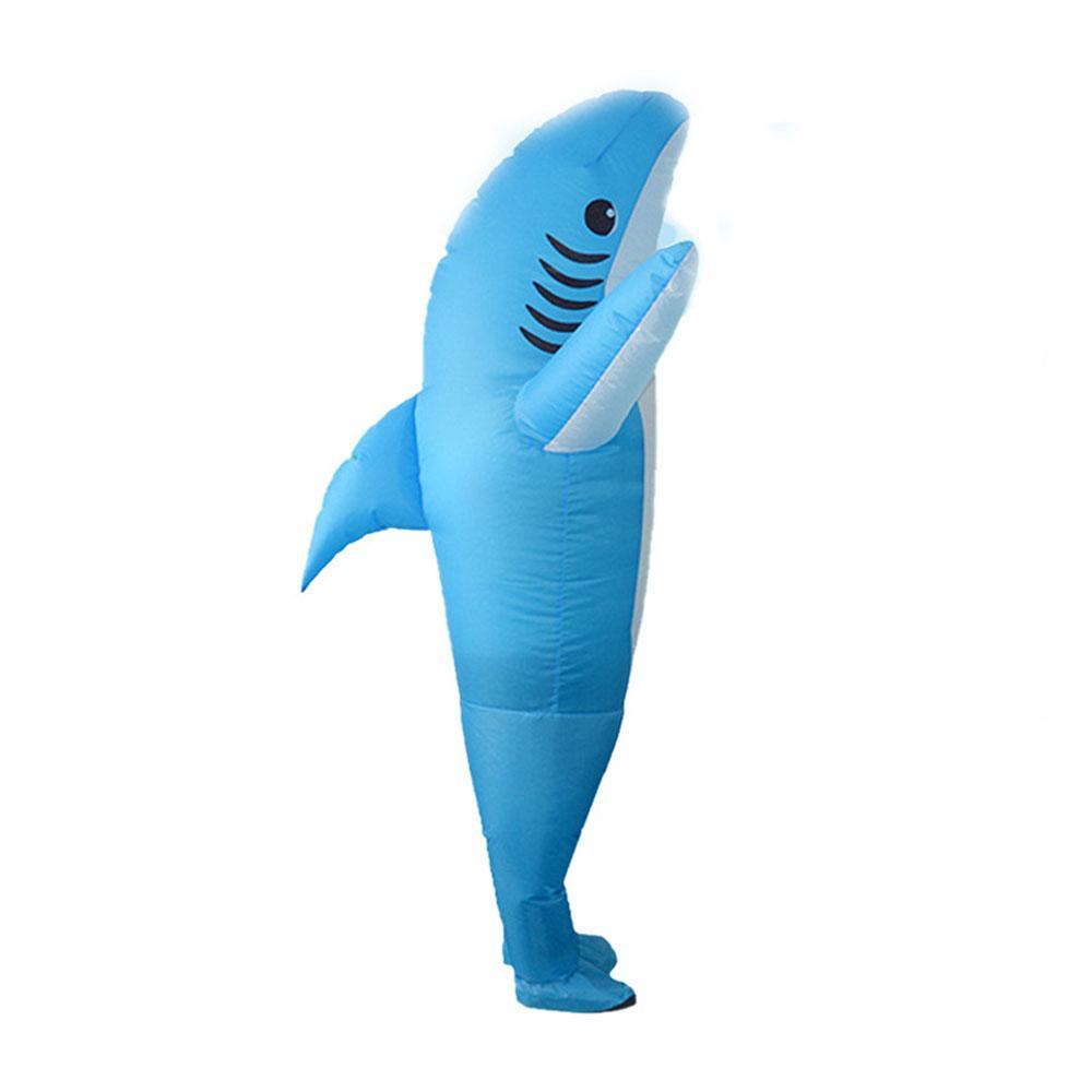 Funny inflatable shark costume Halloween Party for Adult Kids