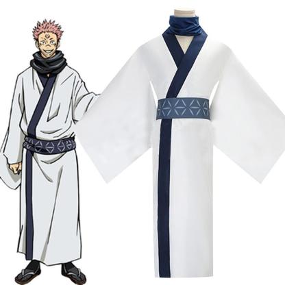 Jujutsu Kaisen Ryomen Sukuna kimono Costume Party Carnival Cosplay Full Set