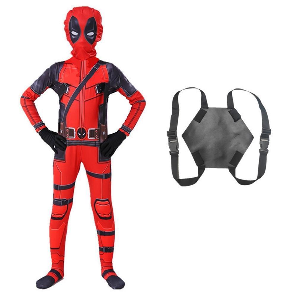 Kidpool Cosplay Costume Children Deadpool Halloween
