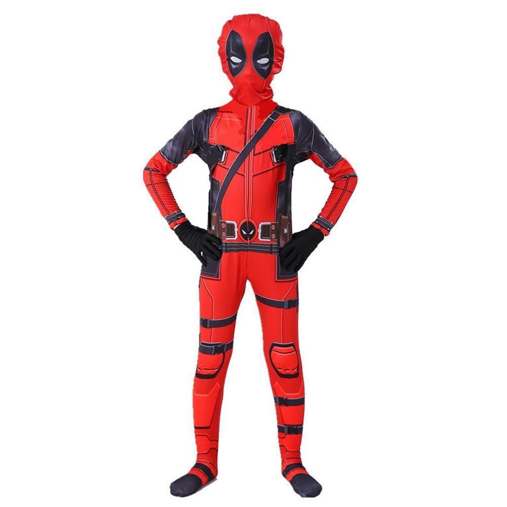 Kidpool Cosplay Costume Children Deadpool Halloween