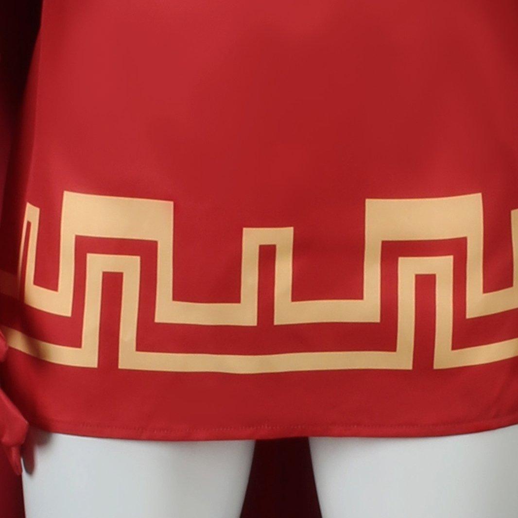 Lord Farquaad Cosplay Costume Halloween Shrek Red Robe Cape