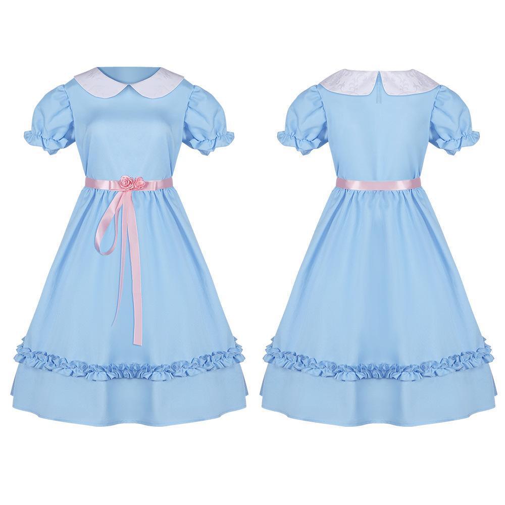 The Shining Twins Prom Dress Costume Cosplay Outfits Halloween Carnival Suit