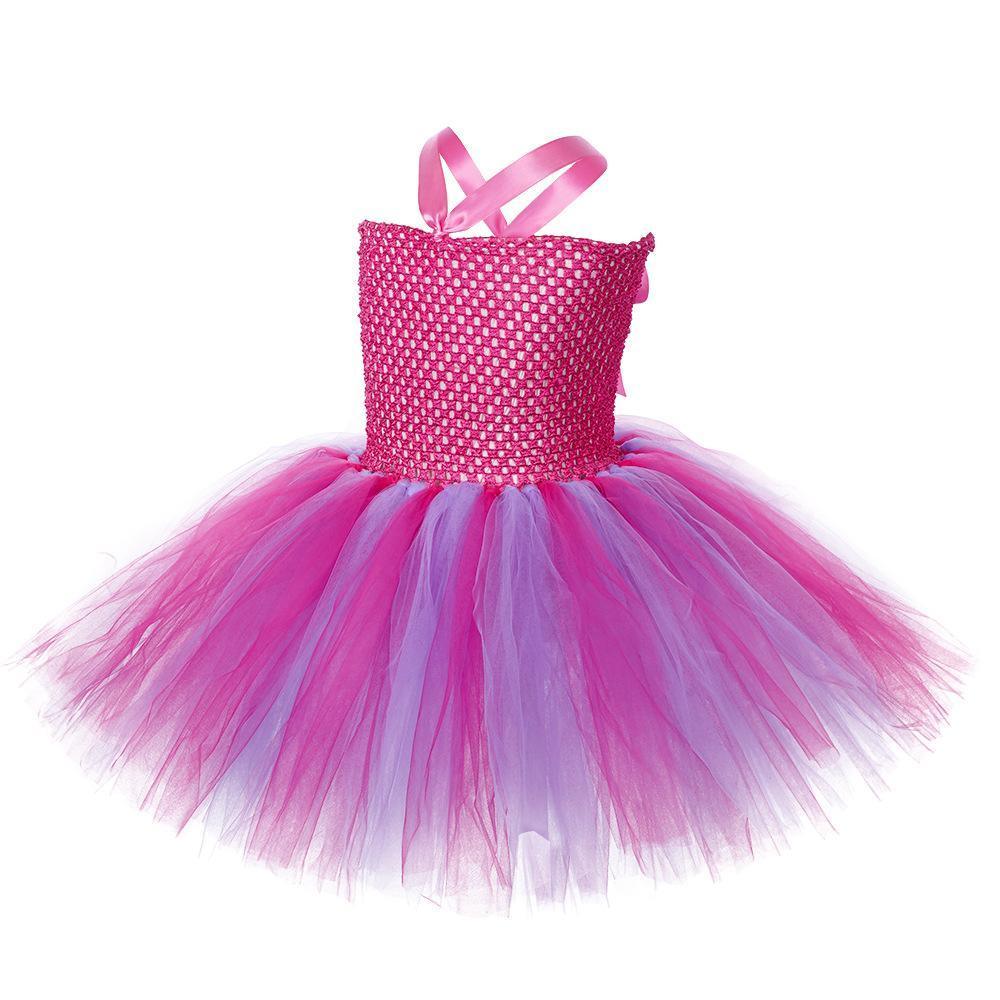 Trolls Girls gown Princess Poppy dress Birthday party ball
