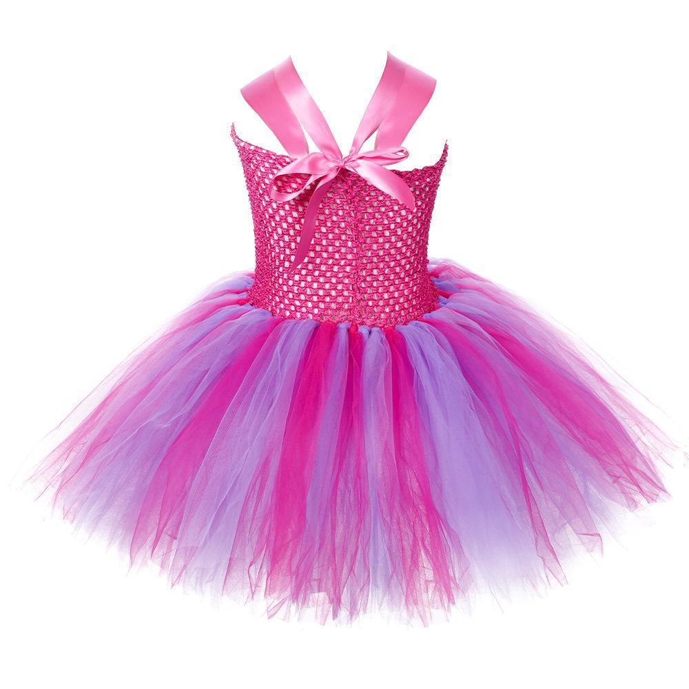 Trolls Girls gown Princess Poppy dress Birthday party ball
