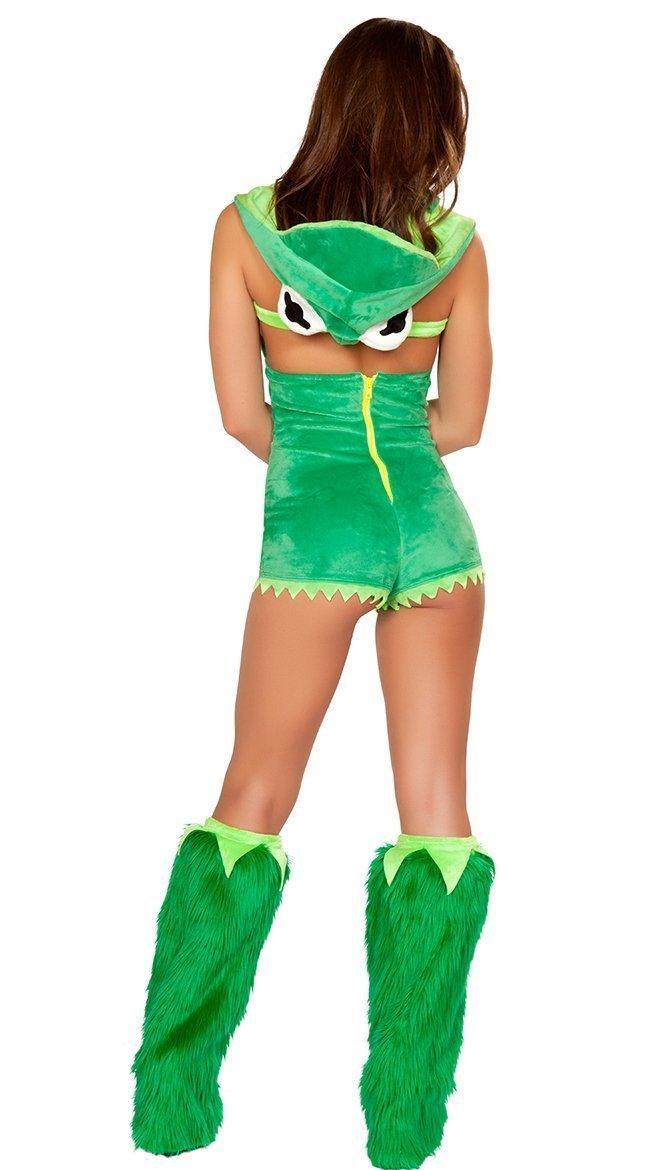 Women Halloween Frog Costume Cosplay Fancy Dress Animal Uniform