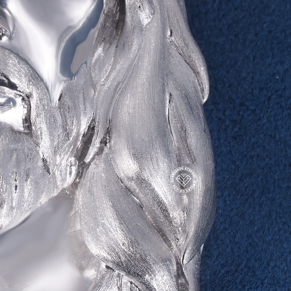 CUSTOM 3INCHES S925 SILVER ICED OUT D VVS MOISSANITE DIAMOND Jesus Pattern Christianity PENDANT