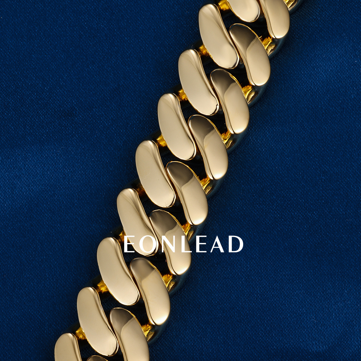 Custom 15mm 8inches S925 Silver Yellow Gold Plated D VVS Moissanite Diamond Cuban Chain Bracelet