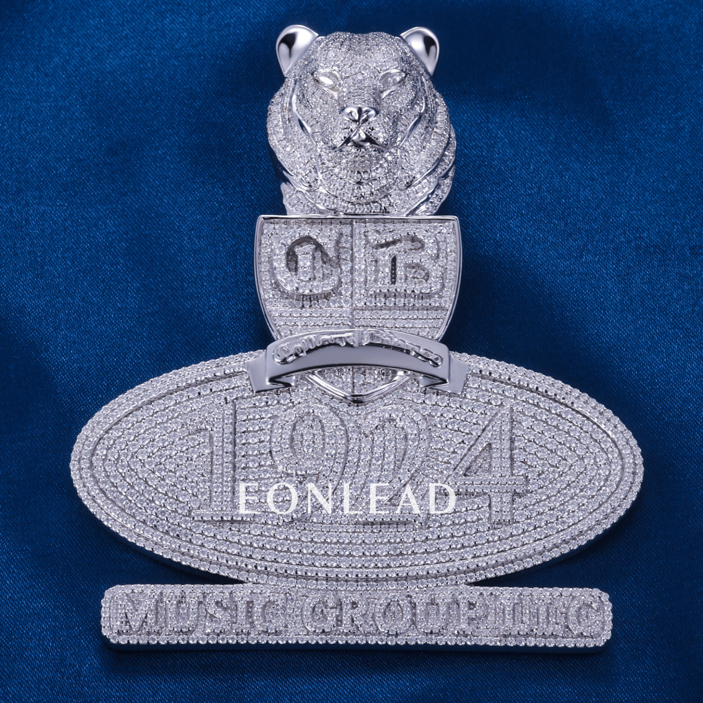 [Copy]CUSTOM 3INCHES S925 SILVER ICED OUT D VVS MOISSANITE DIAMOND LETTERS PENDANT RAPPER HIP HOP PENDANT 