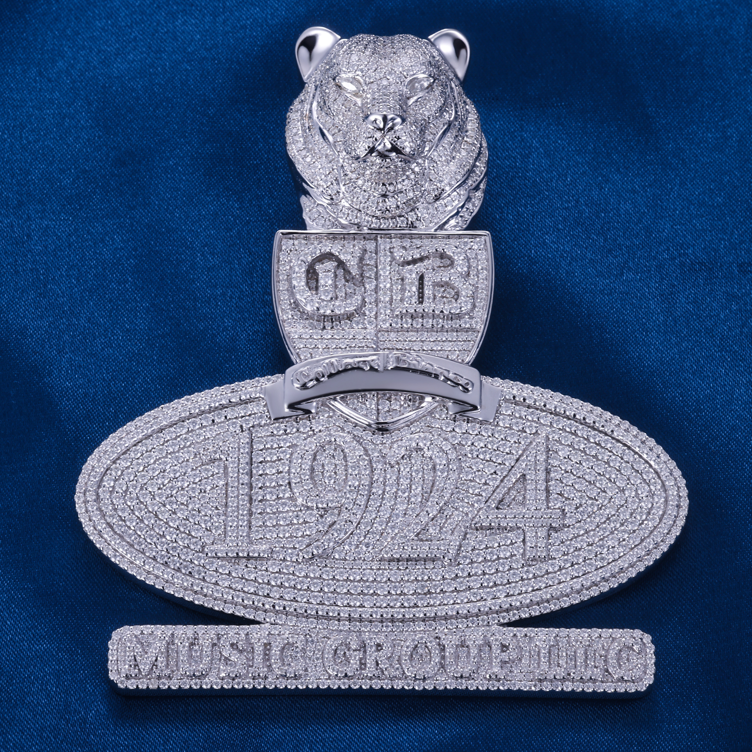 [Copy]CUSTOM 3INCHES S925 SILVER ICED OUT D VVS MOISSANITE DIAMOND LETTERS PENDANT RAPPER HIP HOP PENDANT 