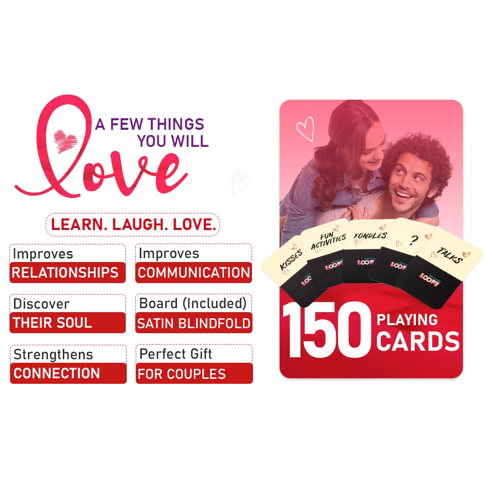 Jeu Pour Couples Loopy Couples : Soirée En Amoureux Créative, Jeu De Cartes À Gratter Pour Adultes (femmes, Hommes, Mari, Petite Amie, Petit Ami), Saint-valentin, Future Mariée, Enterrement De Vie De Jeune Fille/garçon, Jouet Portable Amusant Pour Couples - 