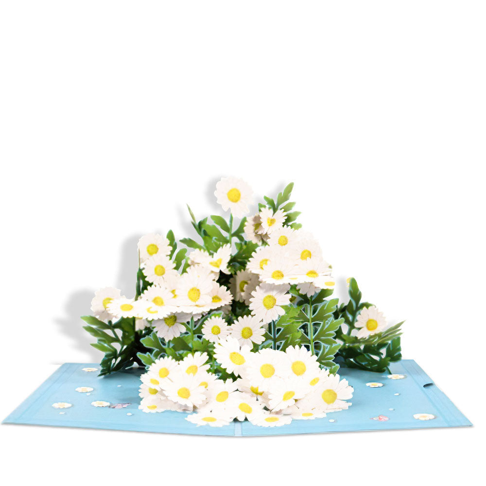 Carte De Fête Des Mères Daisy, Carte De Vœux 3d Pop-up Pour Elle