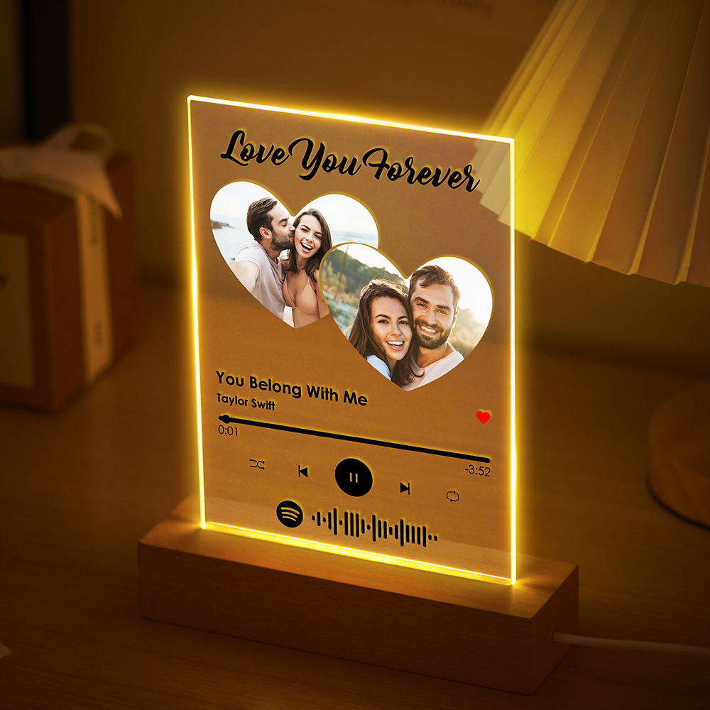Placa personalizada SPOTIFY Envío gratis Regalo para parejas con música  original -  Polska