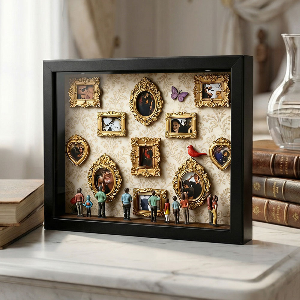 Museum of Us Frame Personalized Couples Gift for Her Cute Miniature Museum Gifts Meaningful Gift Valentine's Day Anniversary Gift