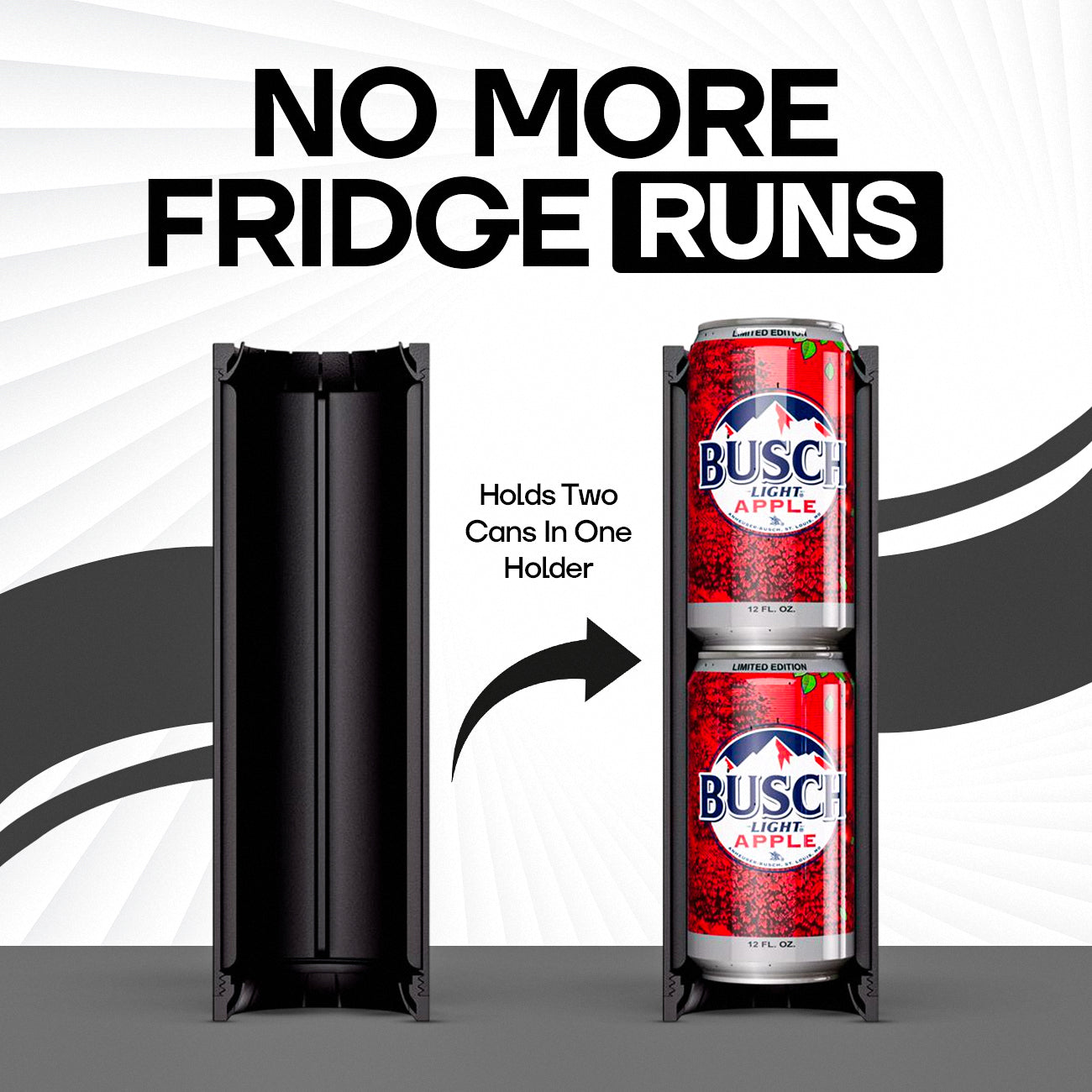 Double Tactical Reload Can Holder-Dual-Can Koozie