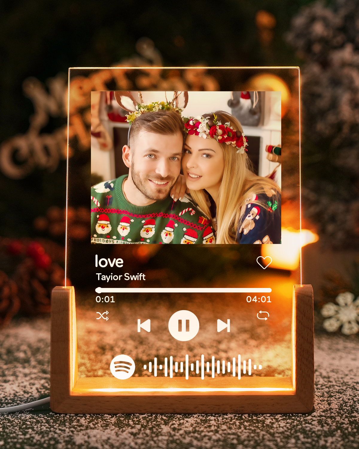 Custom Spotify Plaque Scannable Music Plaque