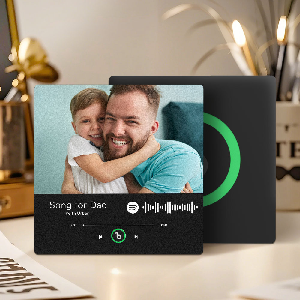 Personalised Music Fridge Magnet That Plays Father's Day Gifts for Dad Multiple Colors