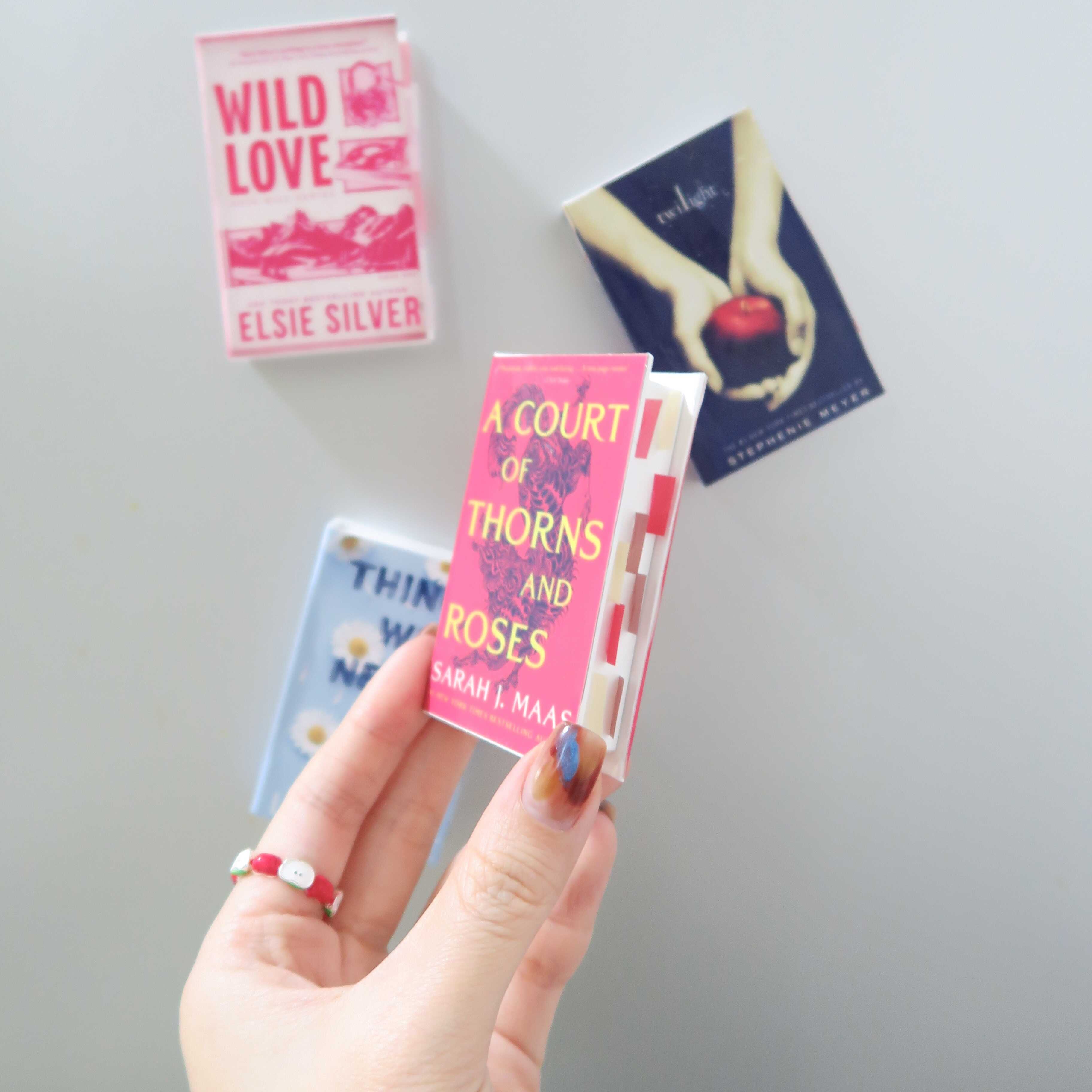 Custom Mini Book Magnet For Book Lovers