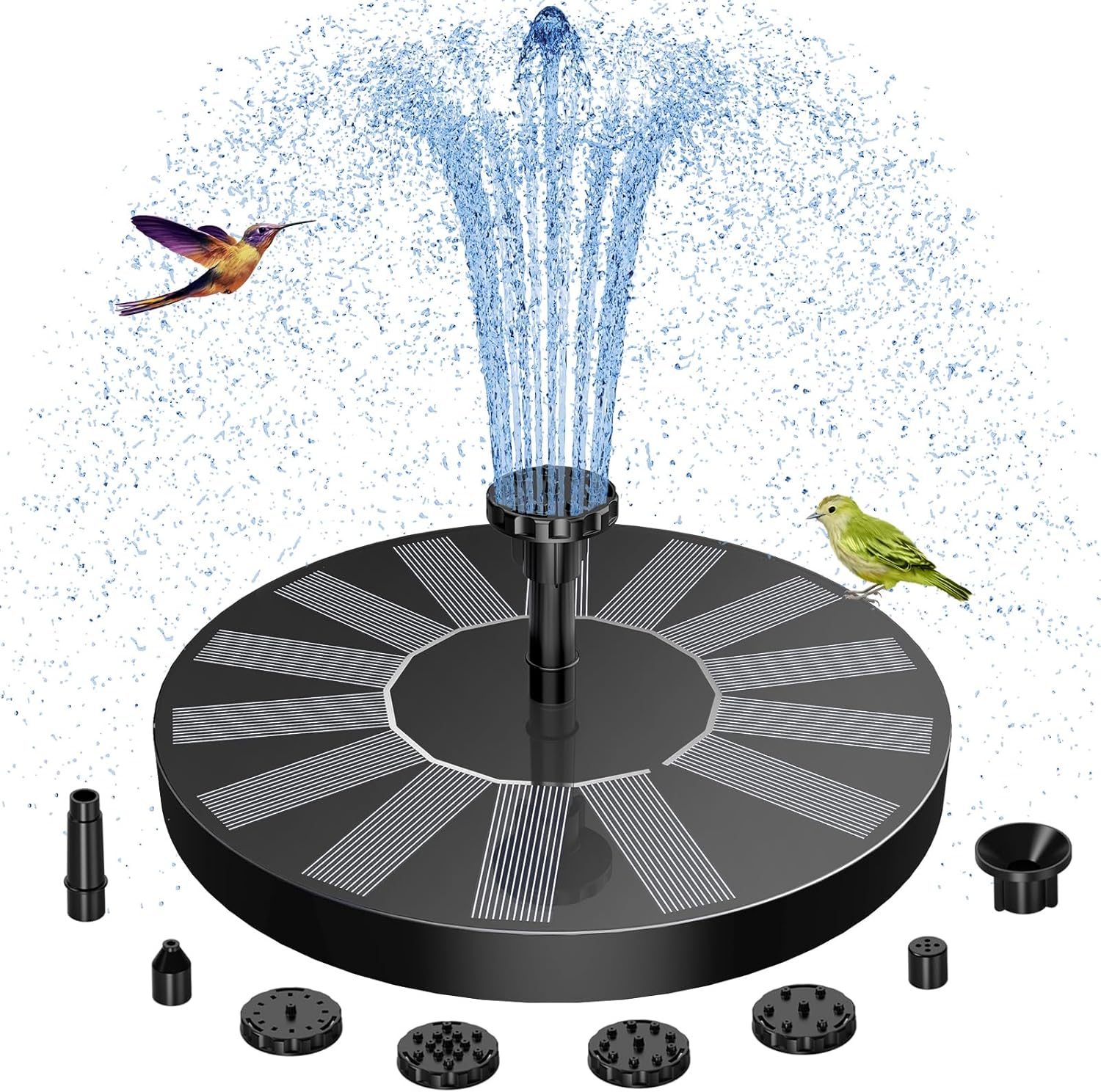 Fontana Ad Energia Solare Per Esterni, Decorazione Da Giardino, Fontane Da Esterno Con Pompa Solare.