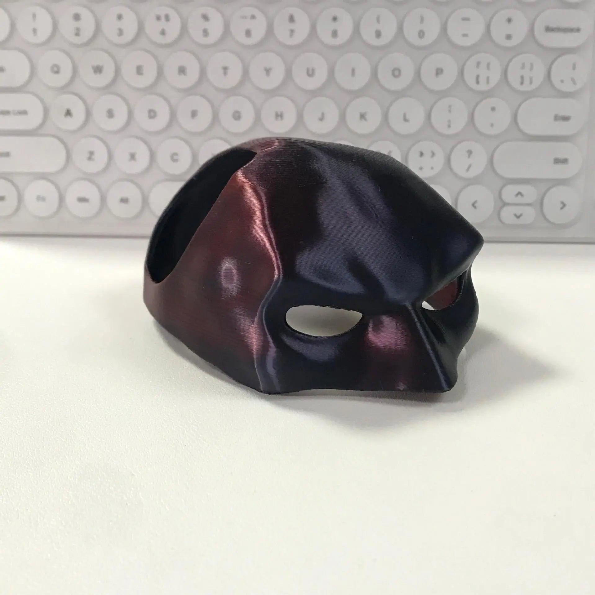 Mask Pet Cat Dog Half-Face Black Bat Halloween Cosplay Costume