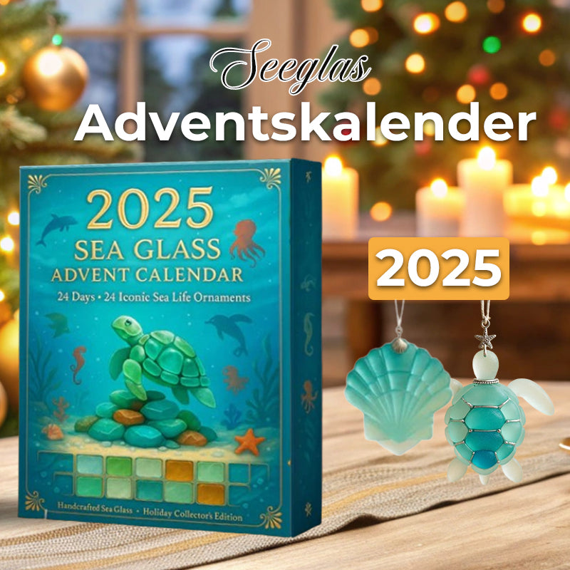 2025 Sea Glass Advent Calendar – 24 Days of Ocean Magic and Christmas Magic