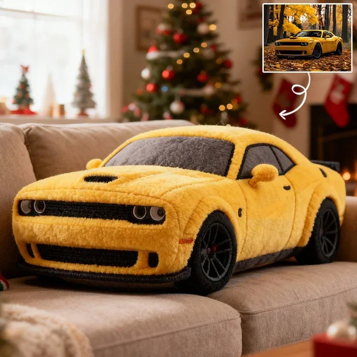 Custom Vehicle Plush Toy Pillow Perfect Gift for Car Lovers