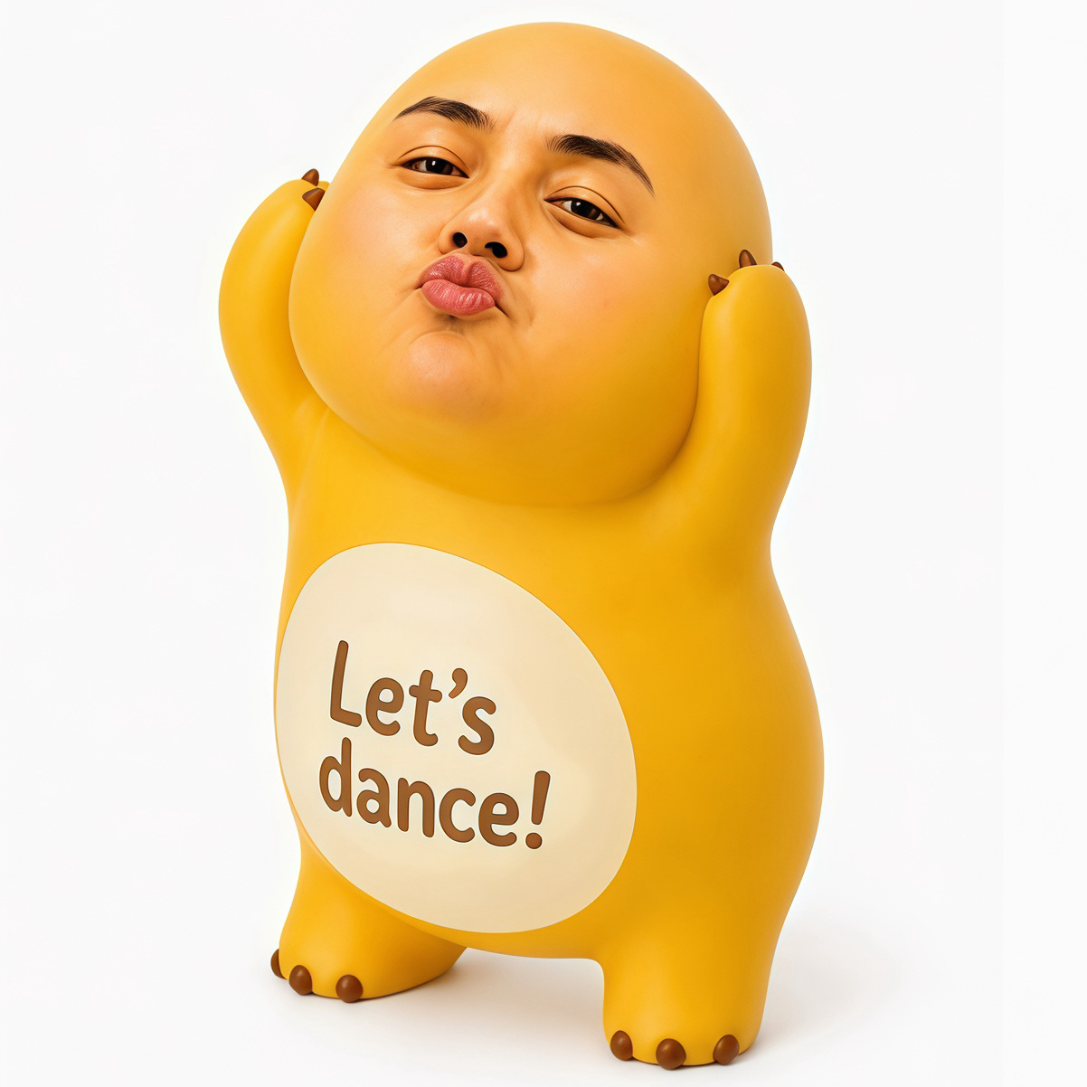 Custom Face Slow-Rebound Squishy Stress Relief Doll – Dancing Edition Personalized Funny Face Squeeze Toy, Super Soft Slow-Rising Stress Relief Gift
