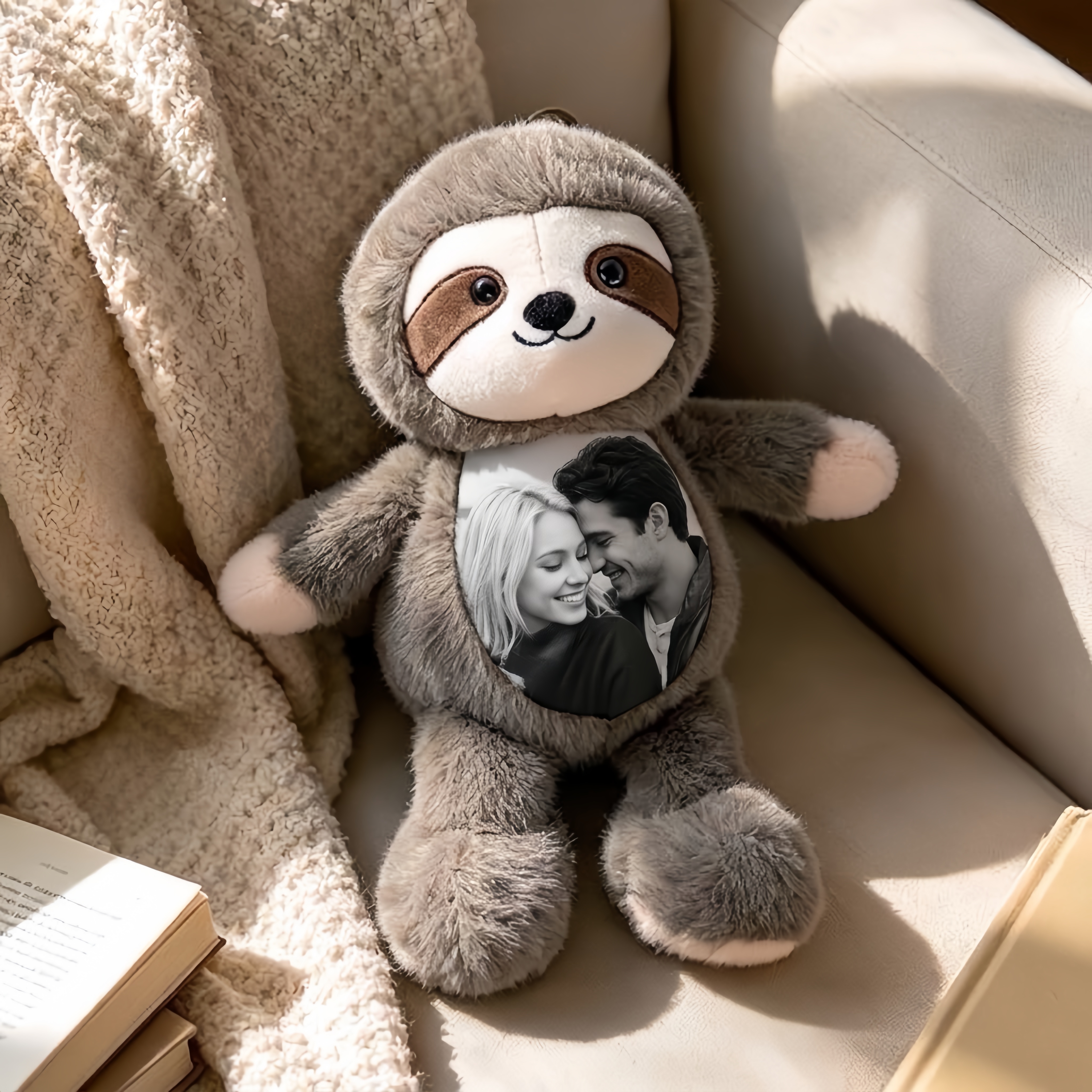 Custom Photo Animal Plush Toy – Personalized Stuffed Animal With Your Favorite Picture, Cute Soft Plush Gift