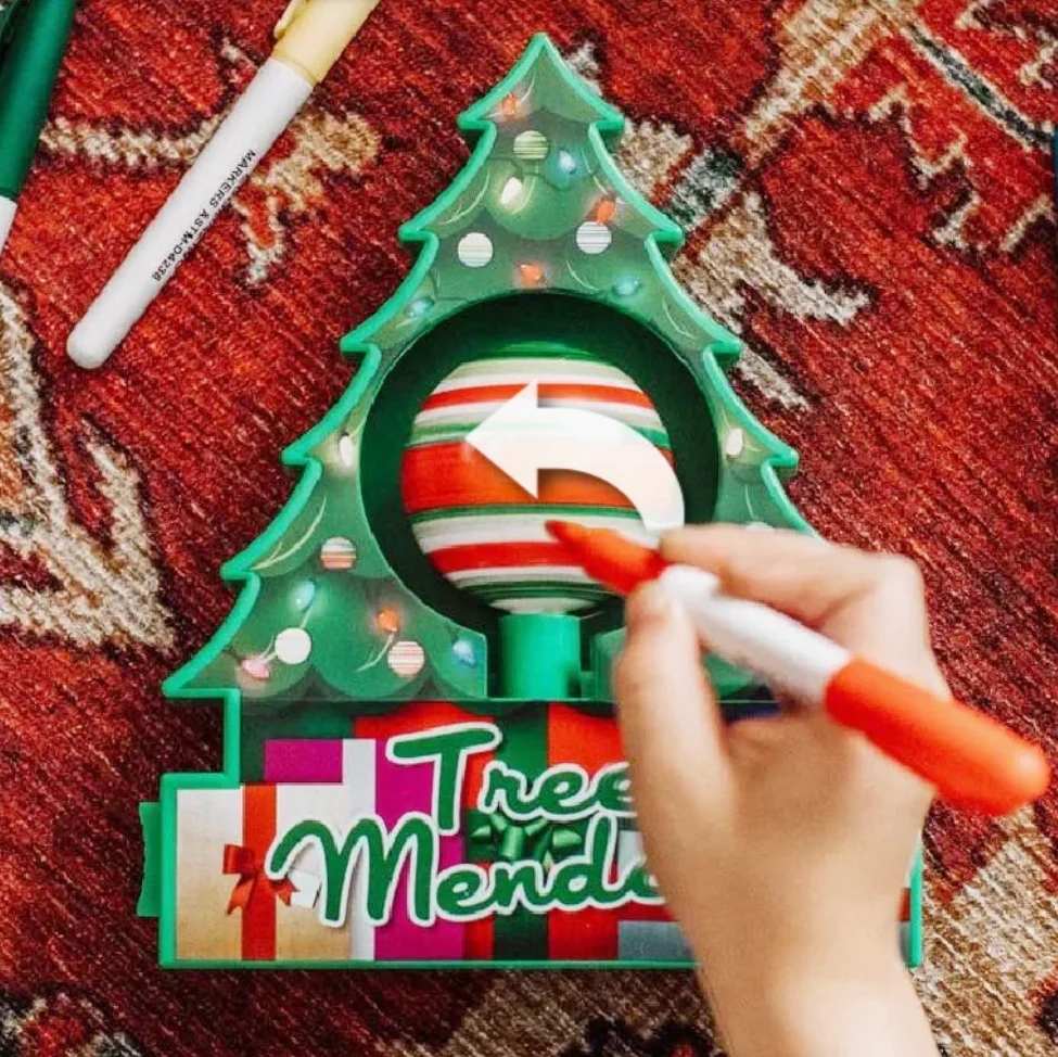 Magic Tree Decorator Ornament Decorating Kit Christmas Tree Set Extra Balls