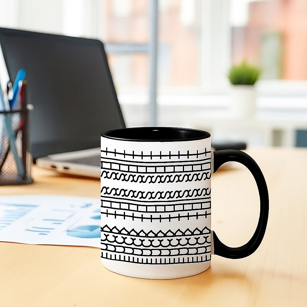 Creative New Ceramic Hidden Message Coffee Mug – Unique Kitchen Gift for Friends and Coworkers