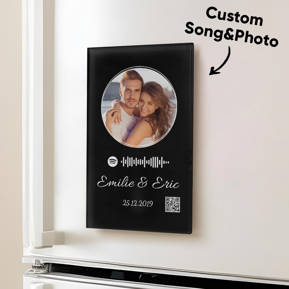 Customized Album Fridge Magnet Personalized Music Fridge Magnet Can Play Songs