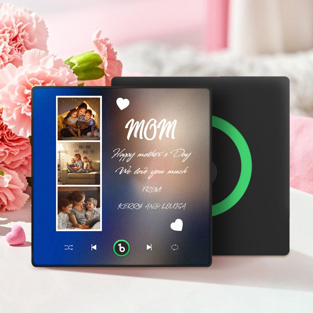 Custom Music Fridge Magnets Personalized Magnets That Plays Music Mother's Day Gifts -