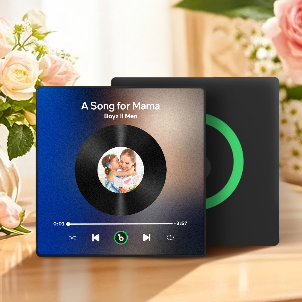 Custom Fridge Magnet Music & Photo Fridge Magnets Mother's Day Gifts for Mum -