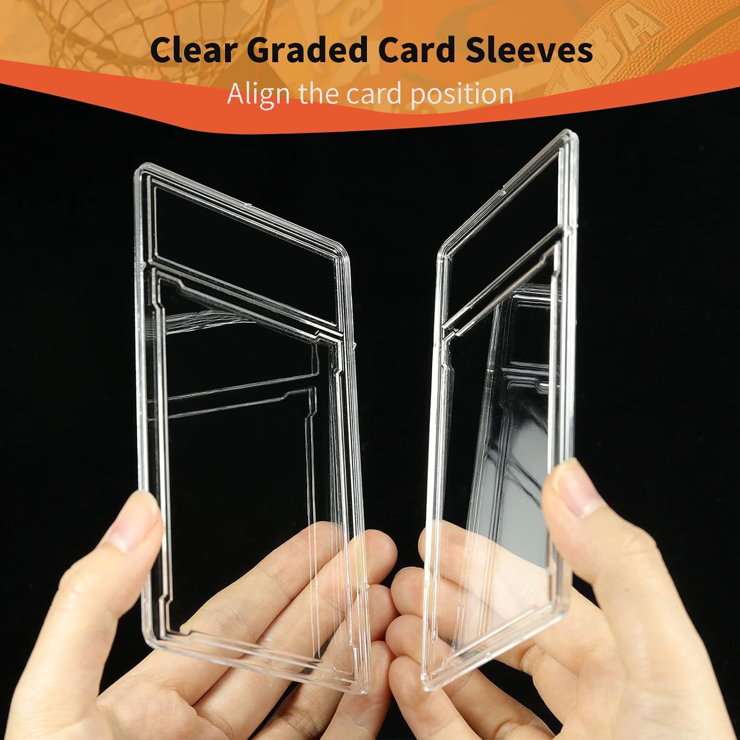 Acrylic Card Holder  (13.5*8*1CM) - 