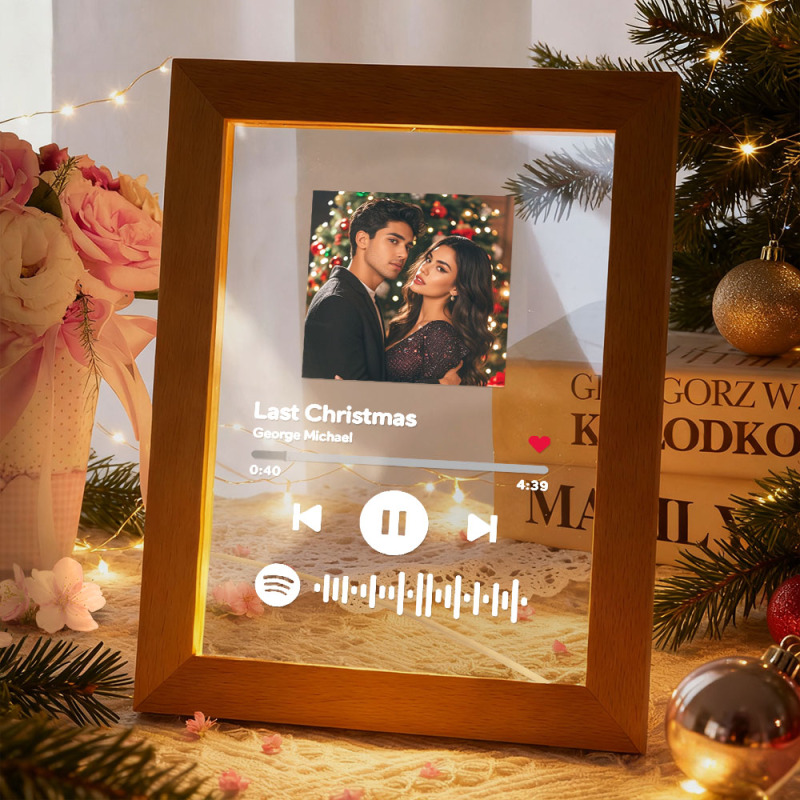 Custom Spotify Plaque Scannable Music Plaque-Personalized Spotify Gift