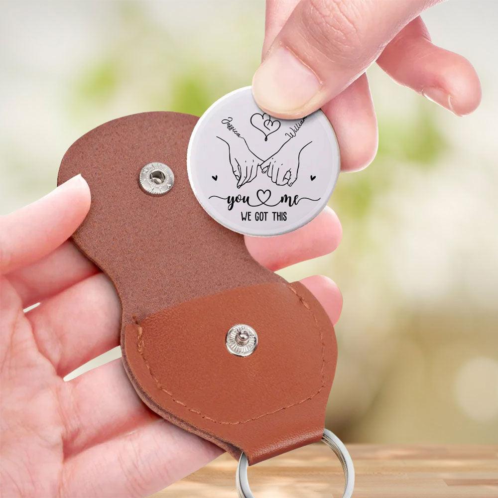 Personalized Custom Pocket Hug You And Me We Got This