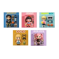 Custom 3D Figure AI Photo Personalized Music Fridge Magnets That Can P