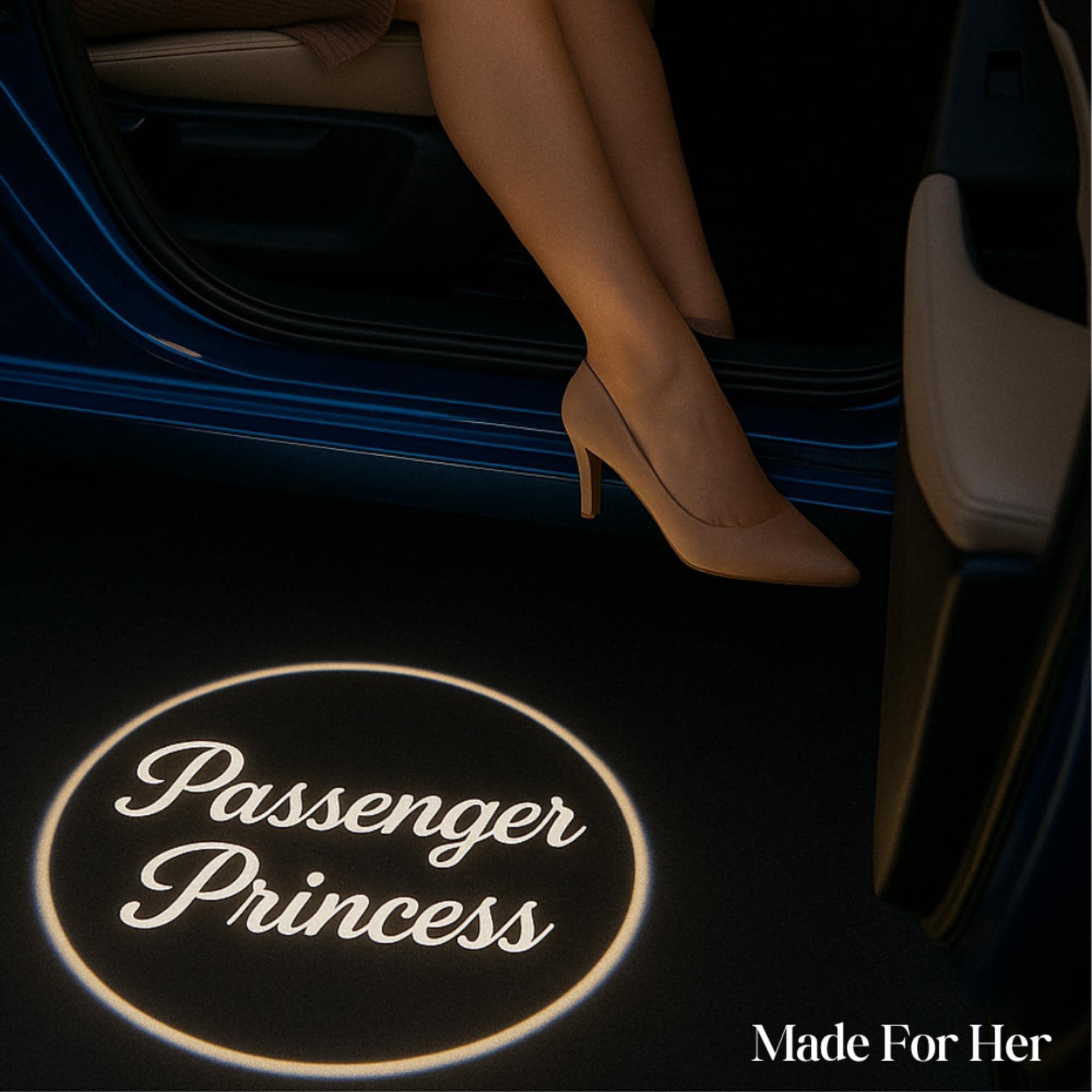 Passenger Princess Car Door LED Projector Light Gift for Girlfriend