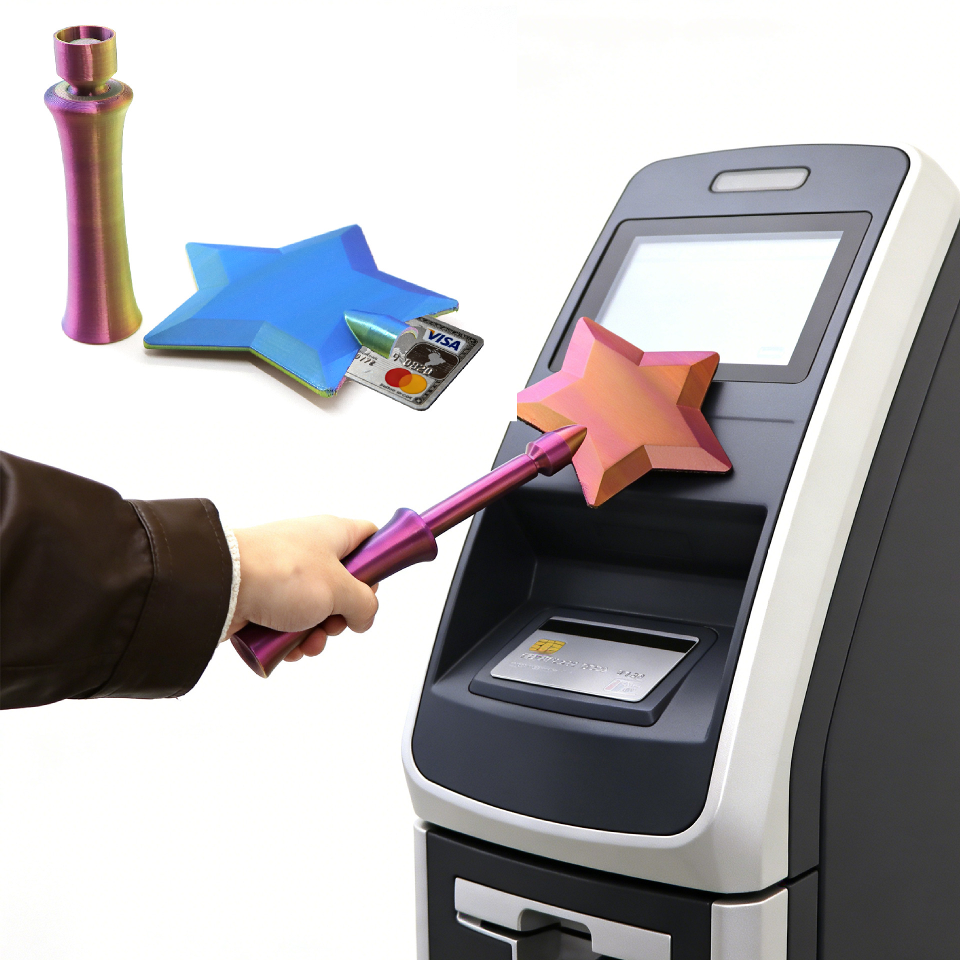 Tap-To-Pay Wand - Pay with Wizard Magic!