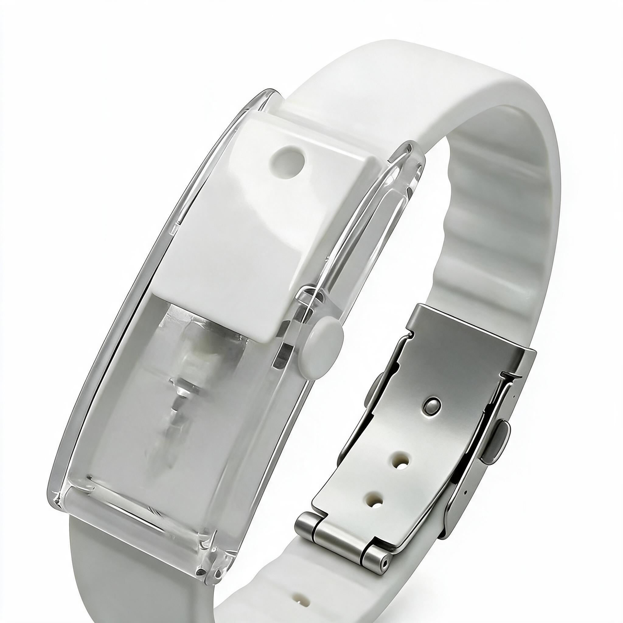 Fragrance Spray Bracelet – Refillable Wearable Perfume Atomizer Bracelet for Men & Women, Portable Mist Wristband with Adjustable Silicone Strap