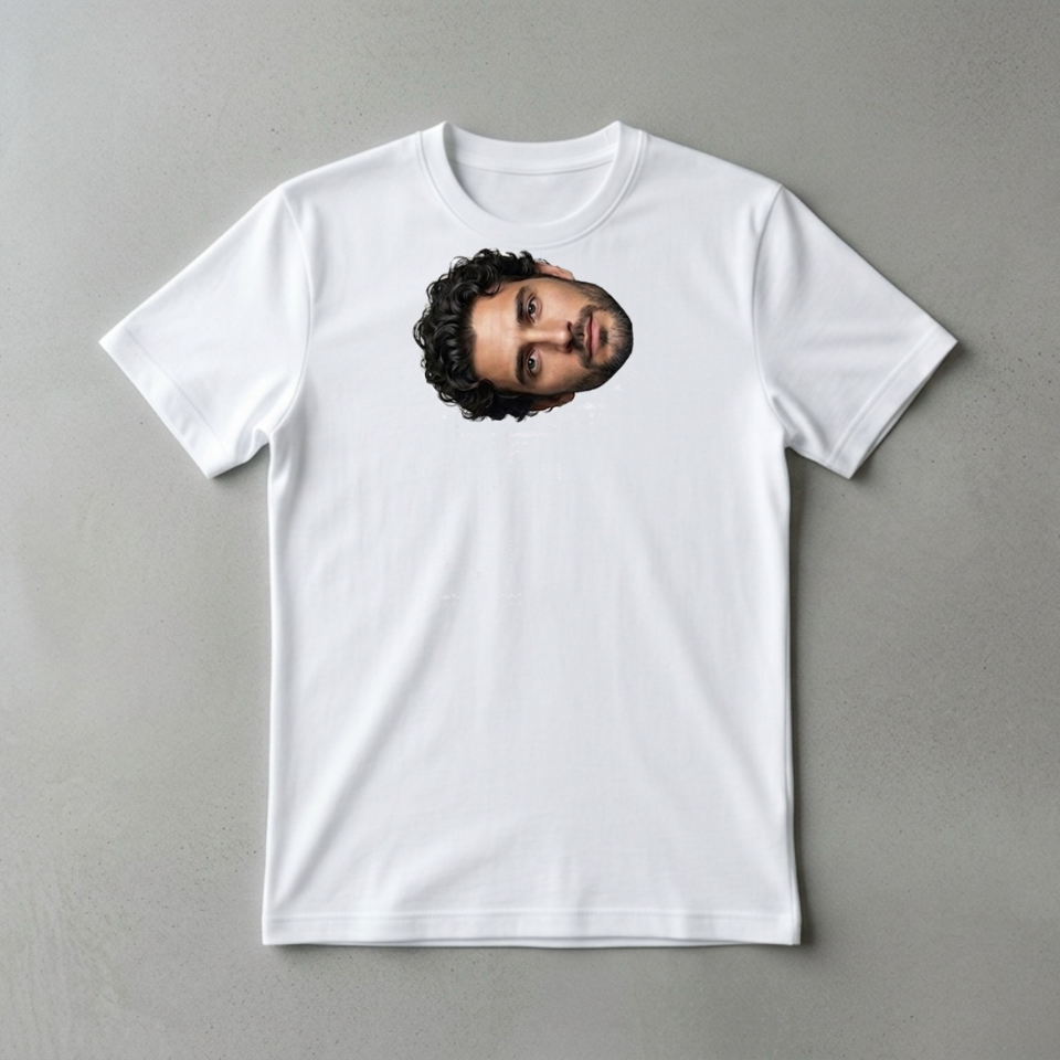 Custom Face T-Shirt – Personalized Funny Photo Print Tee, Unique Gift for Friends, Couples & Family